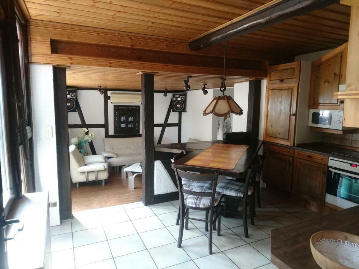 Fachwerkhaus In D 63667 Nidda Fuer 8 Bis 12 Personen Apartment Luaran gambar